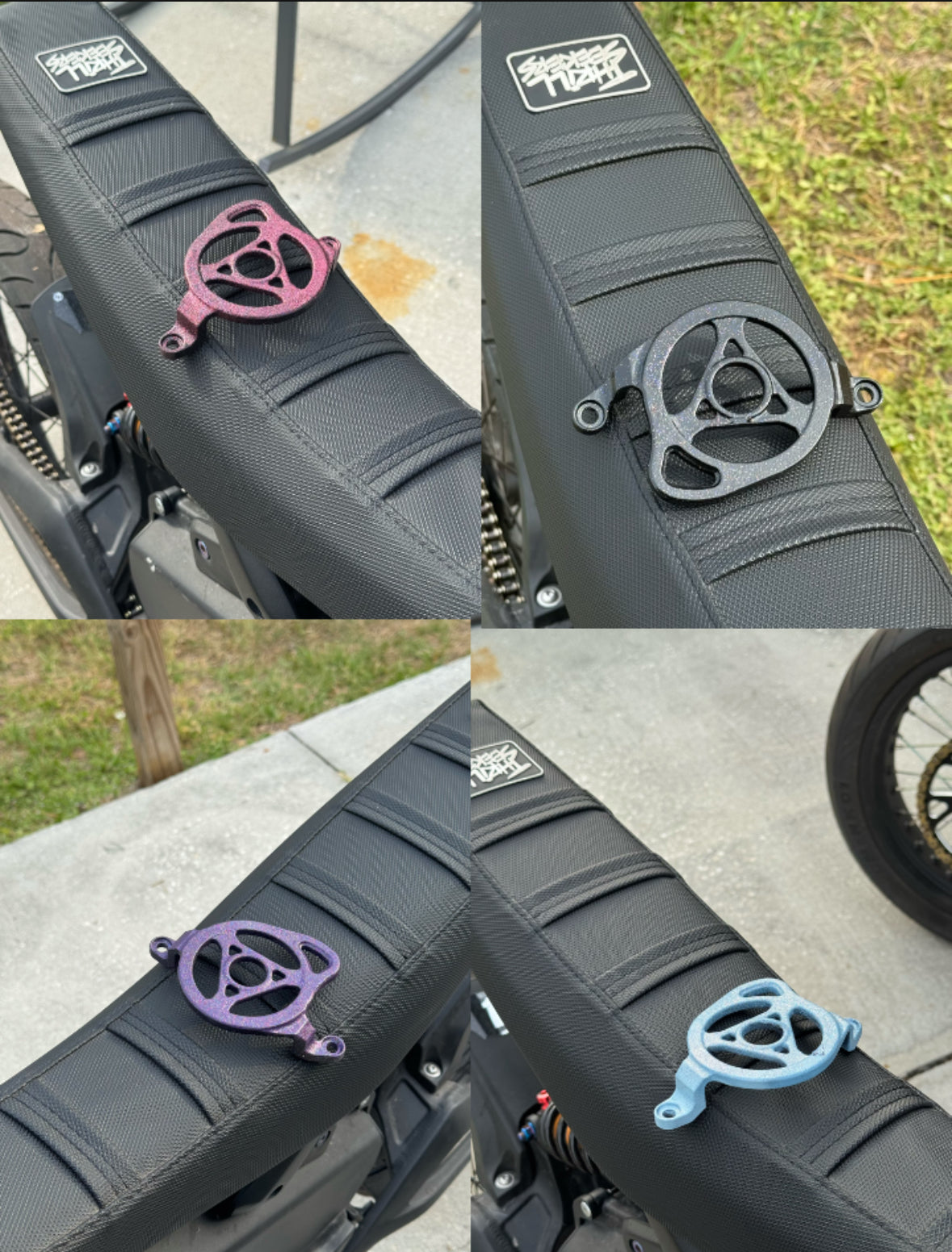 METAL SURRON motor covers!