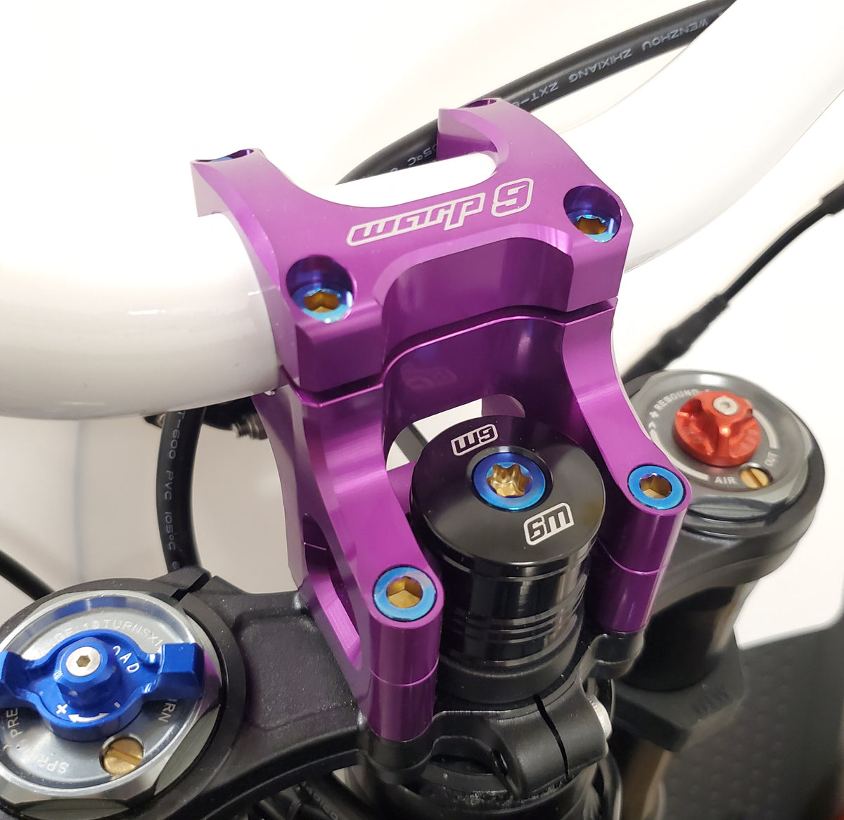 Warp 9 Racing Titanium Stem Lock Replacement Bolt