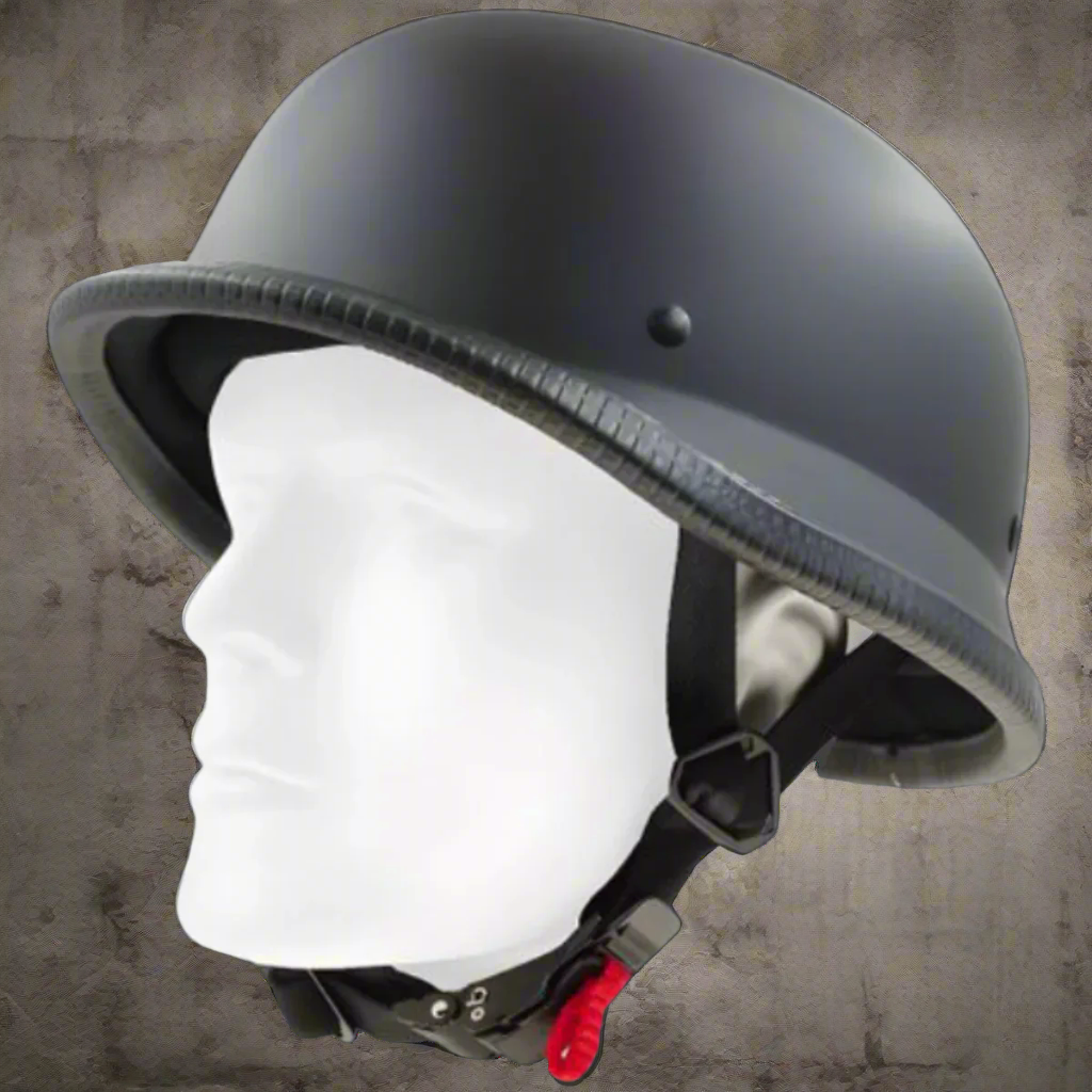bucket hat motorcycle helmet Bikelife Black Bucket Helmet