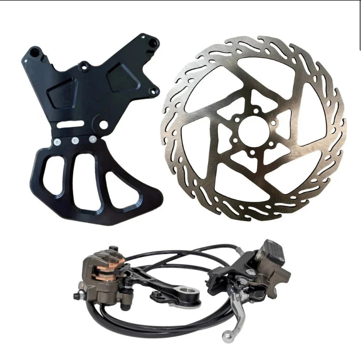 Surron LBX dual caliper rear motor brake