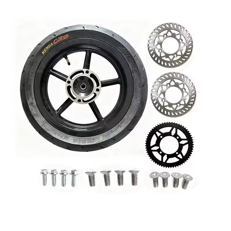 PRE-ORDER - 12" Supermoto Set With Sprockets and Rotors - For Yozma IN10 and Tuttio Soliel 01