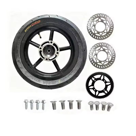 PRE-ORDER - 12" Supermoto Set With Sprockets and Rotors - For Yozma IN10 and Tuttio Soliel 01