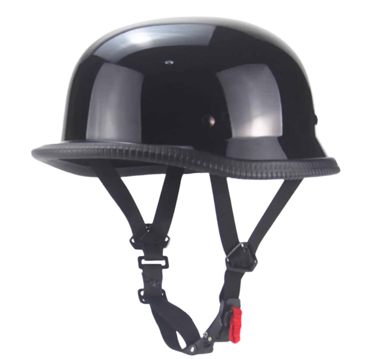 german bucket motorcycle helmet Bikelife Black Bucket Helmet